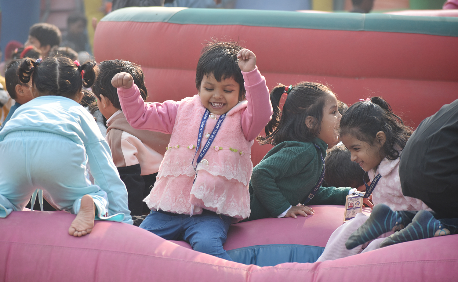 Smiles All Around: KG Campus Picnic