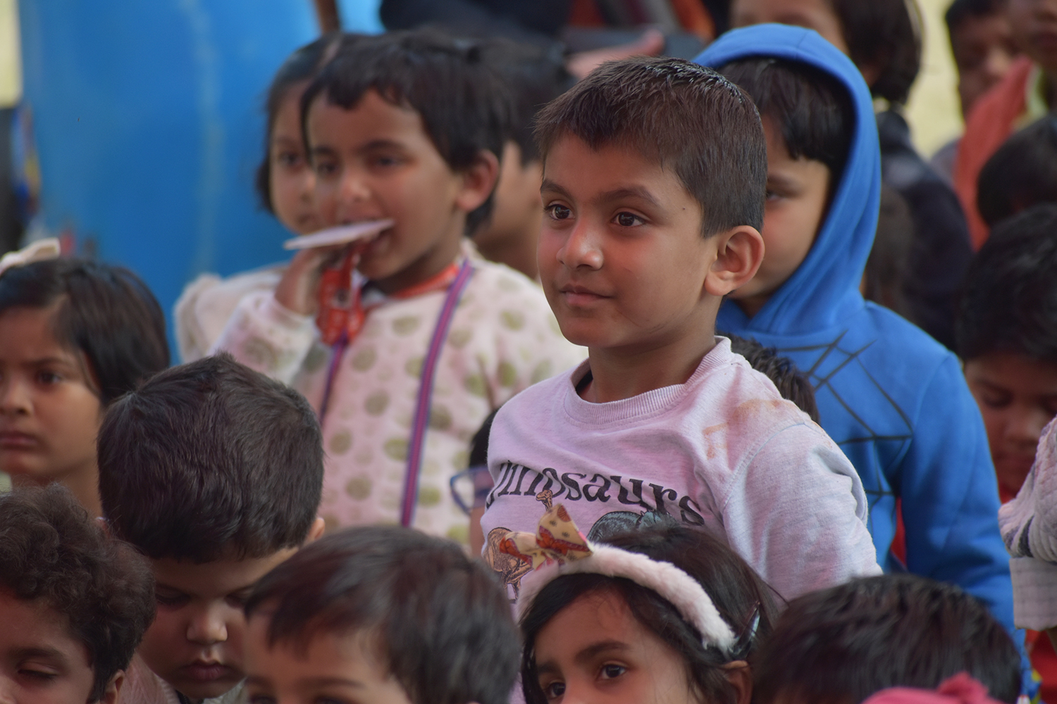 Smiles All Around: KG Campus Picnic