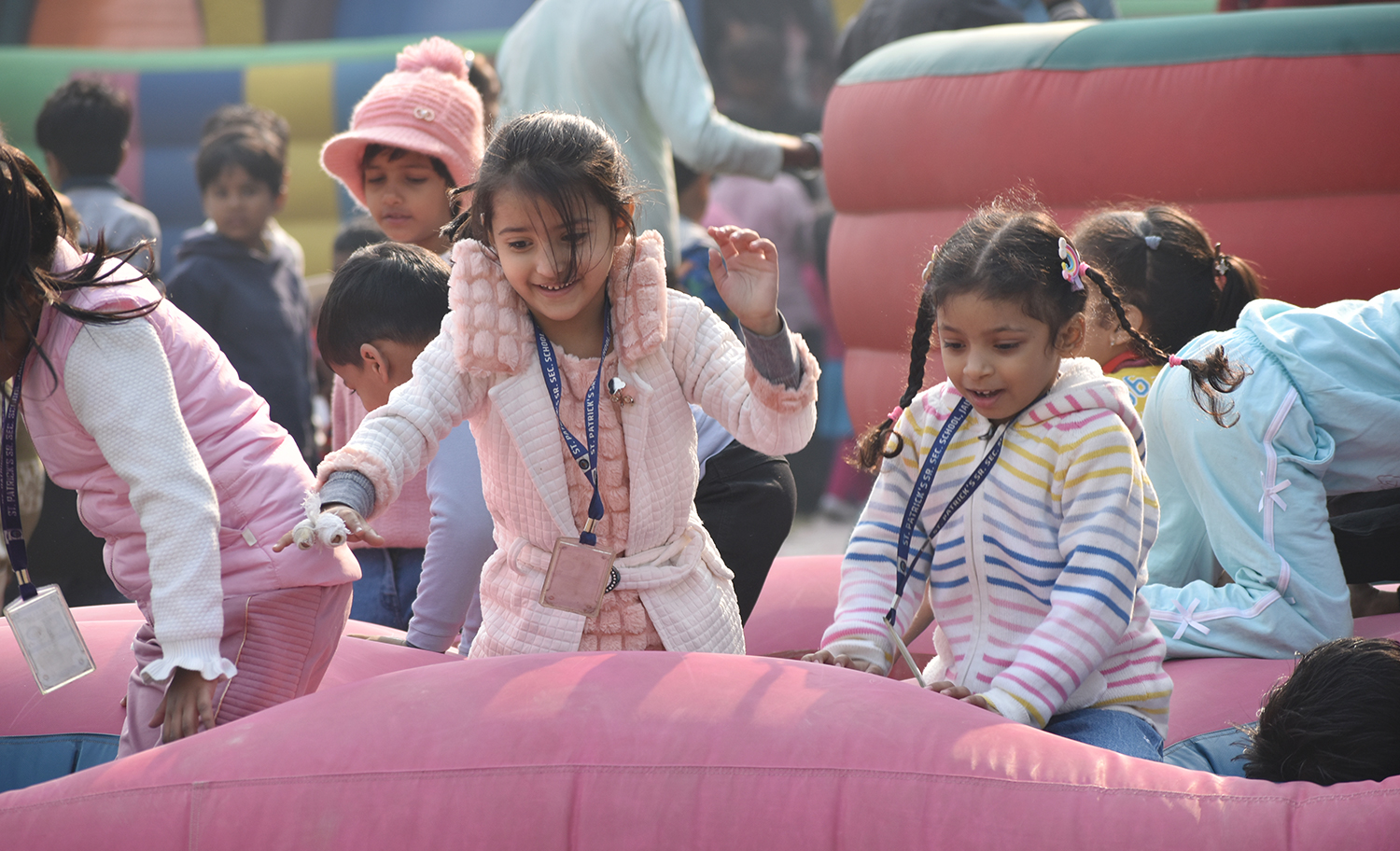 Smiles All Around: KG Campus Picnic