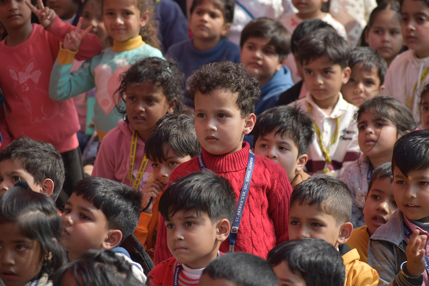 Smiles All Around: KG Campus Picnic