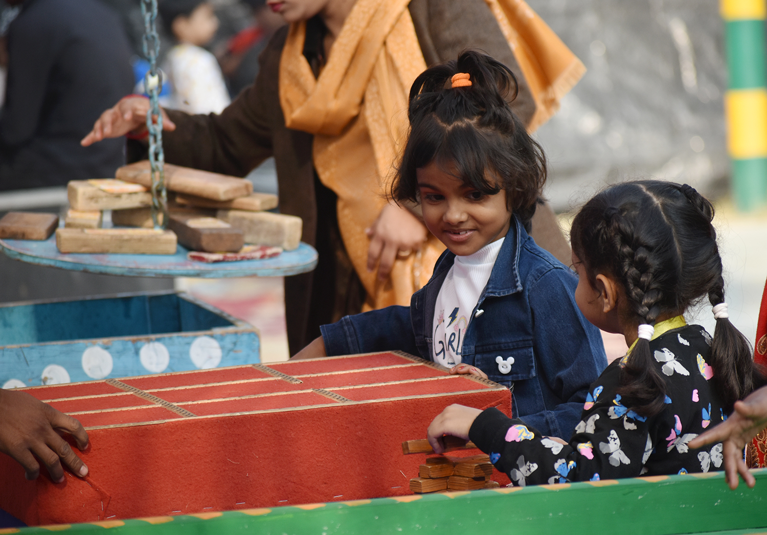 Smiles All Around: KG Campus Picnic