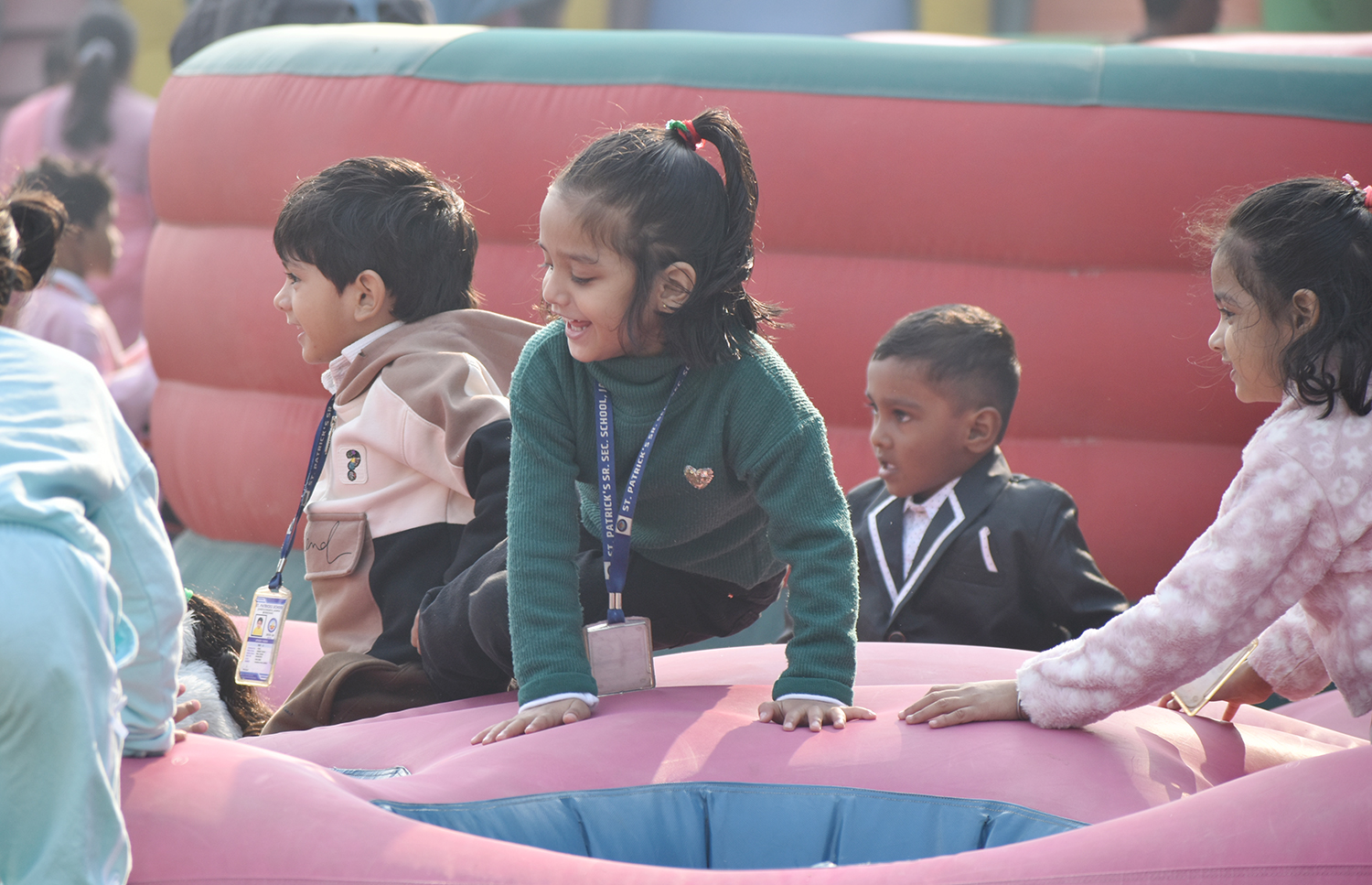Smiles All Around: KG Campus Picnic