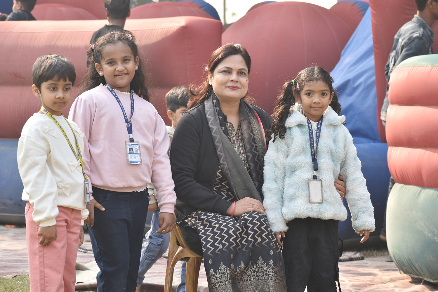 Smiles All Around: KG Campus Picnic