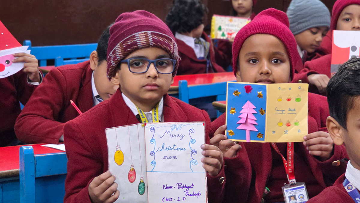 Joyful Christmas Coloring Activity for Young Learners