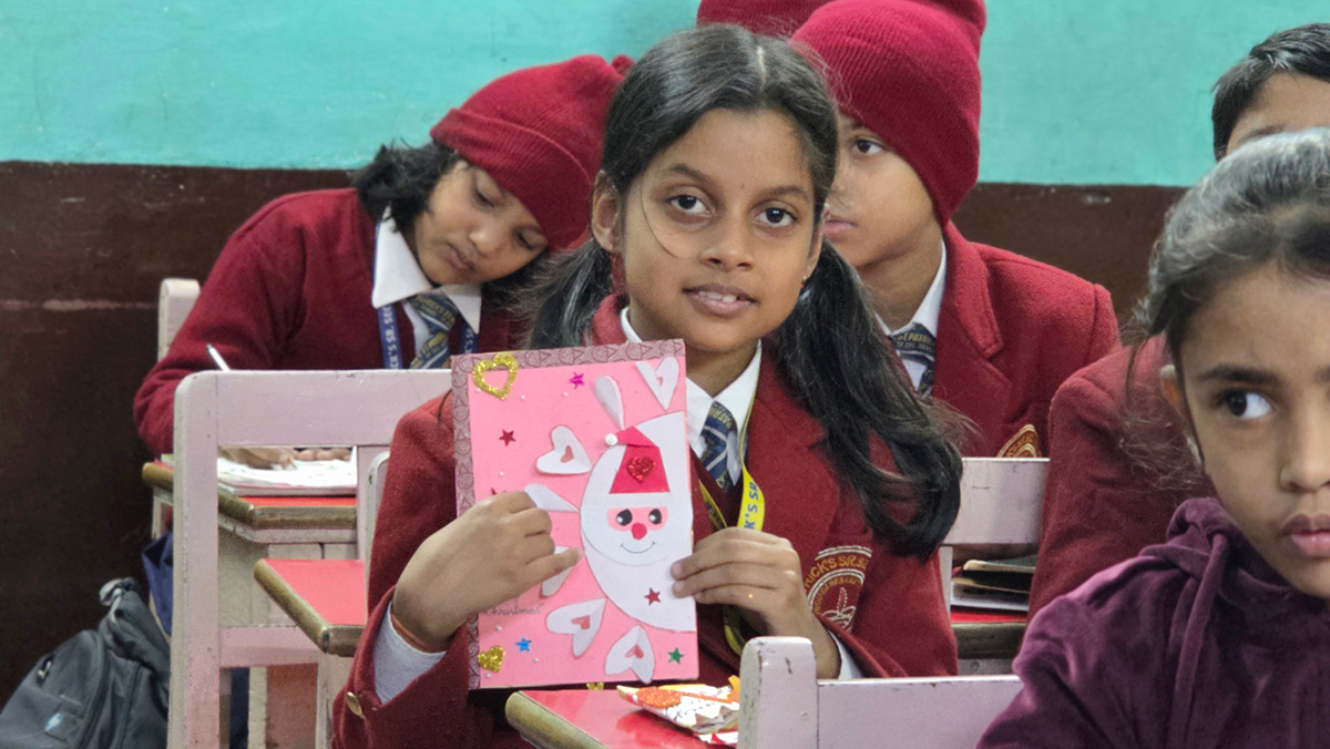 Joyful Christmas Coloring Activity for Young Learners