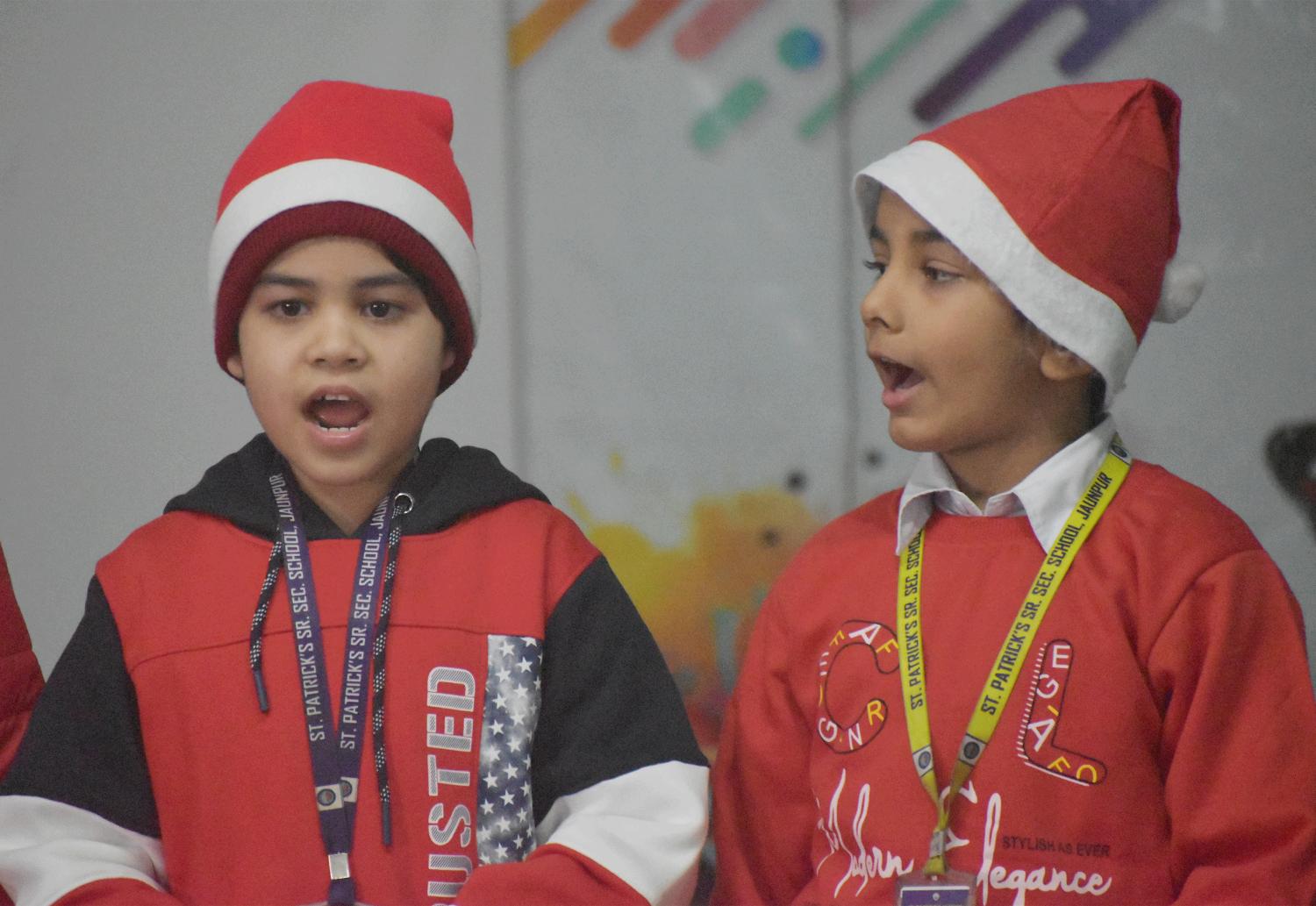 Christmas carol singing competition