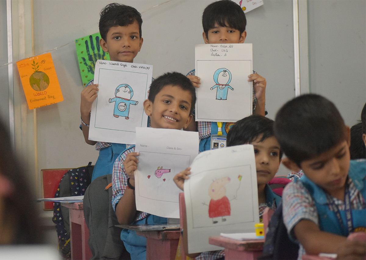 Young talents with Colourful Expressions