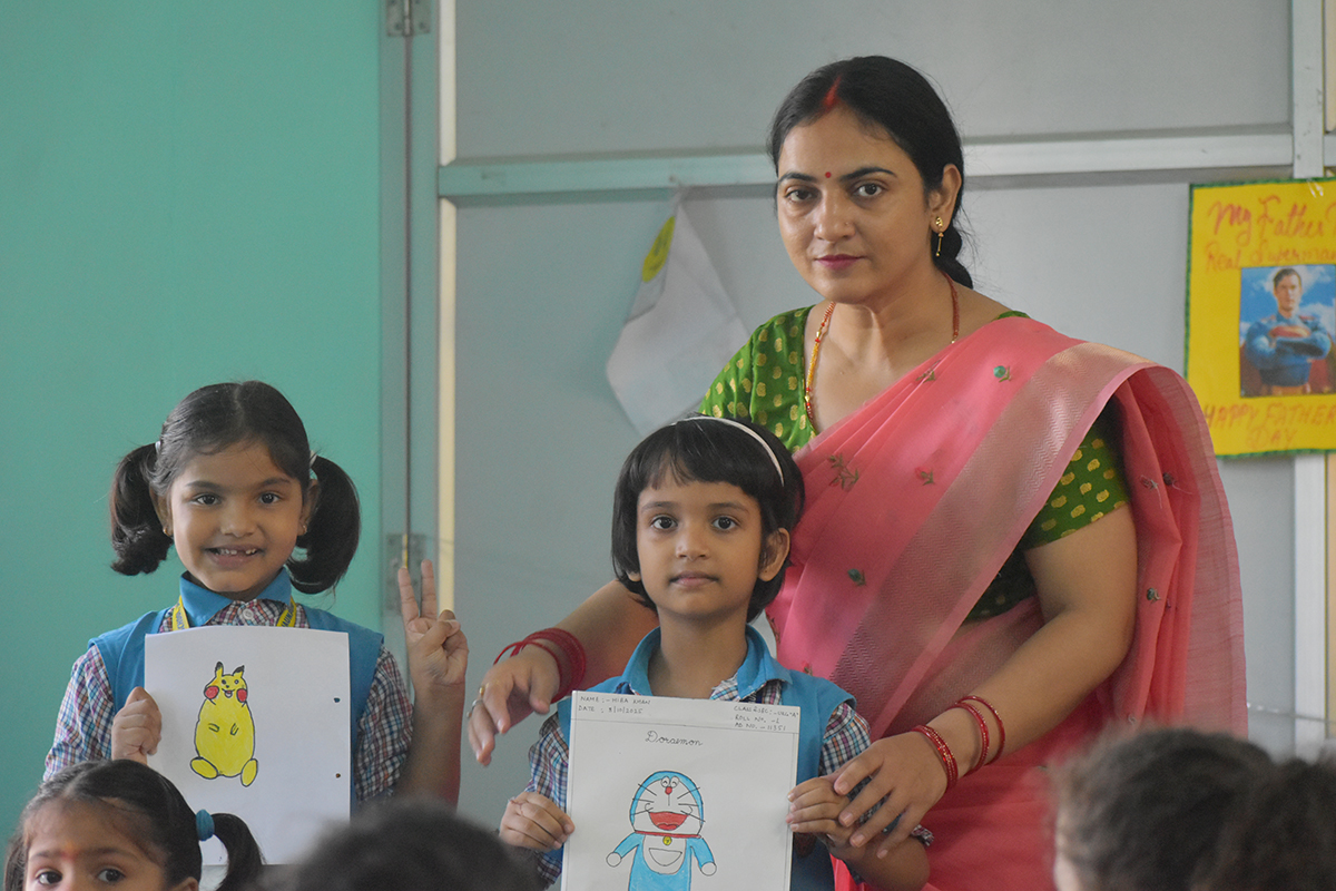 Young talents with Colourful Expressions