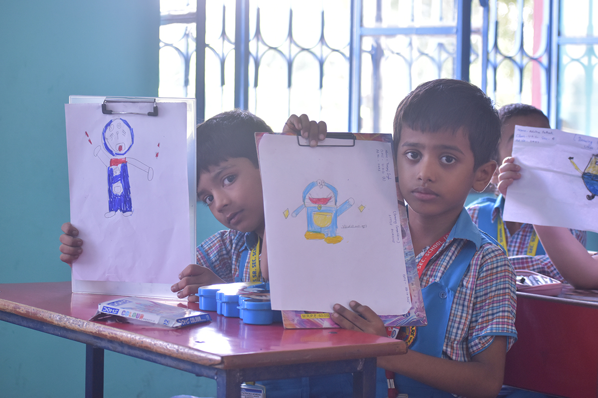Young talents with Colourful Expressions
