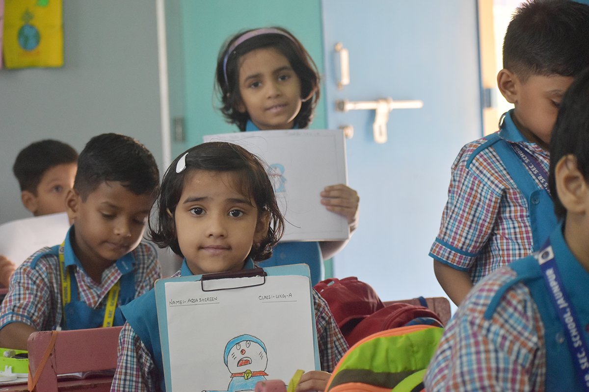 Young talents with Colourful Expressions
