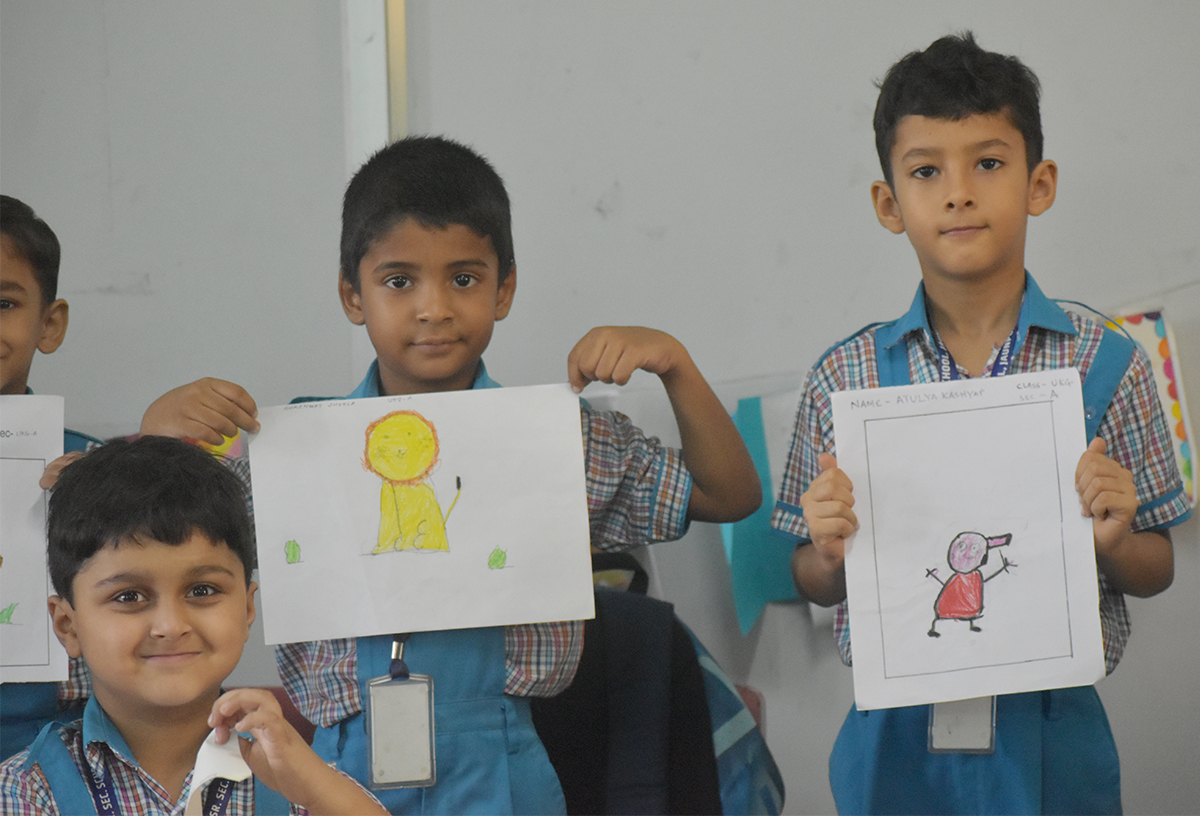 Young talents with Colourful Expressions
