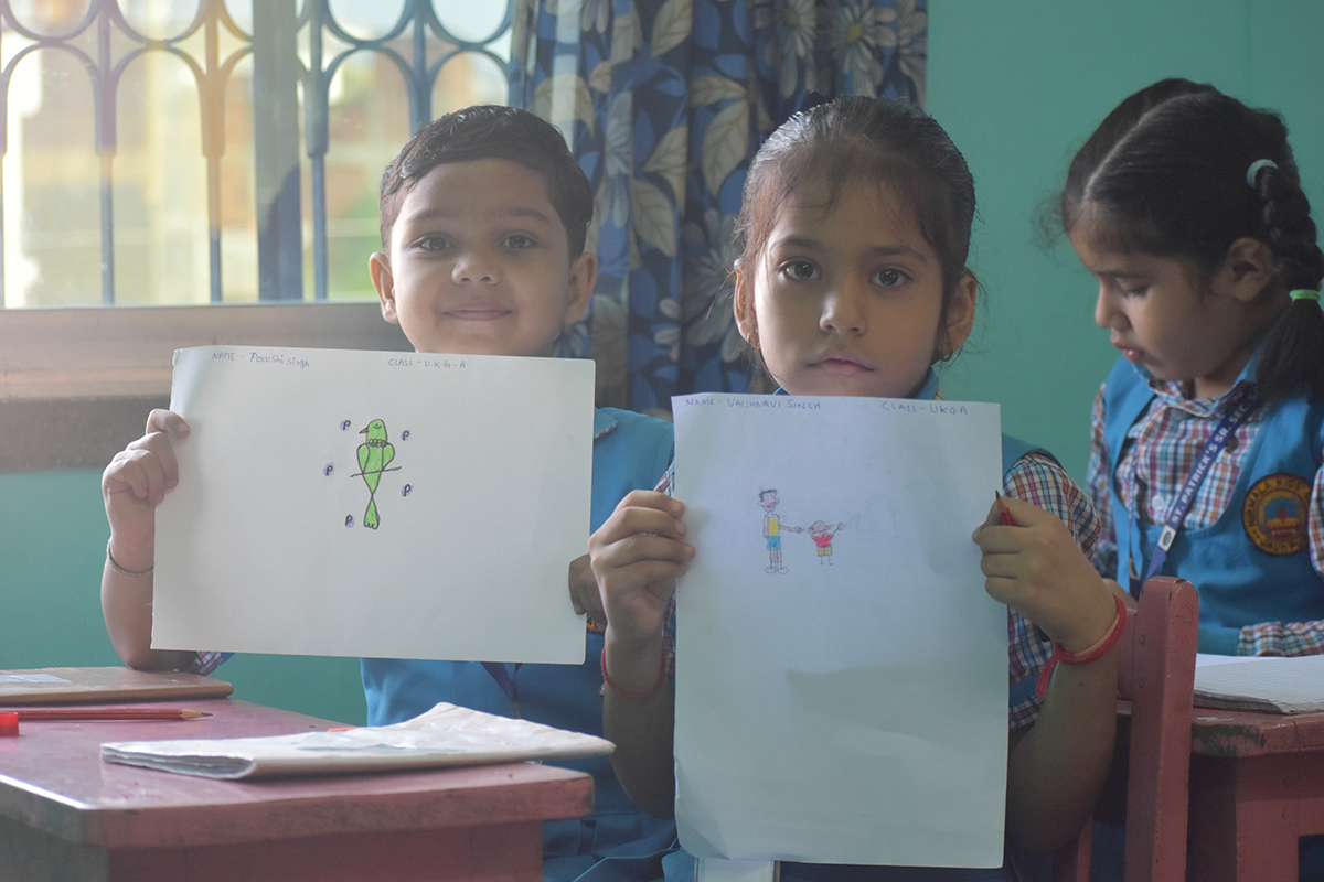 Young talents with Colourful Expressions