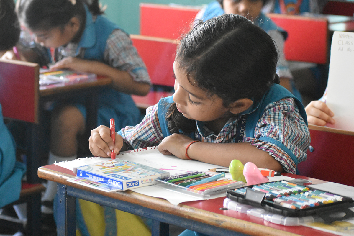 Young talents with Colourful Expressions