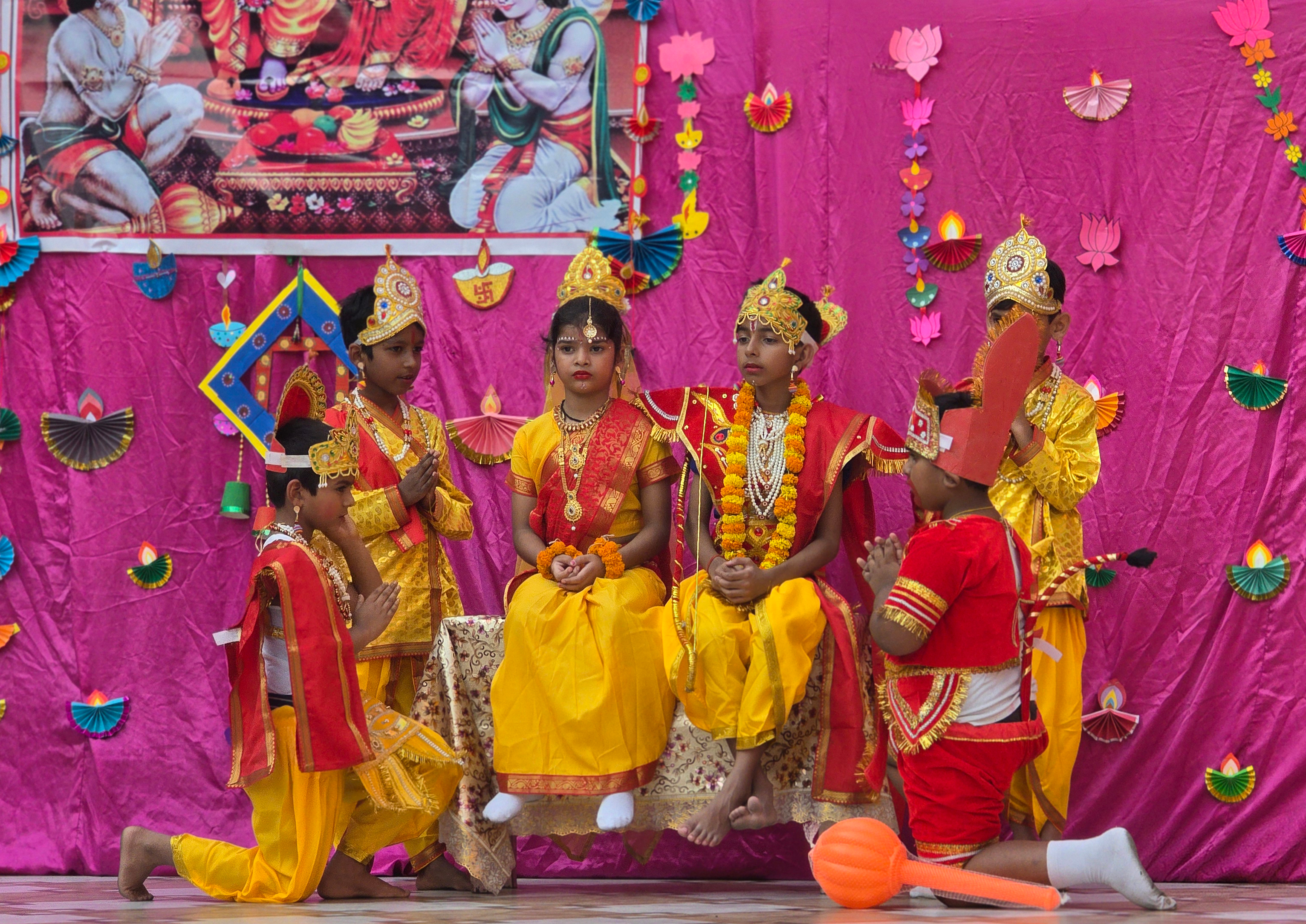 School Shines Bright with Diwali Spirit