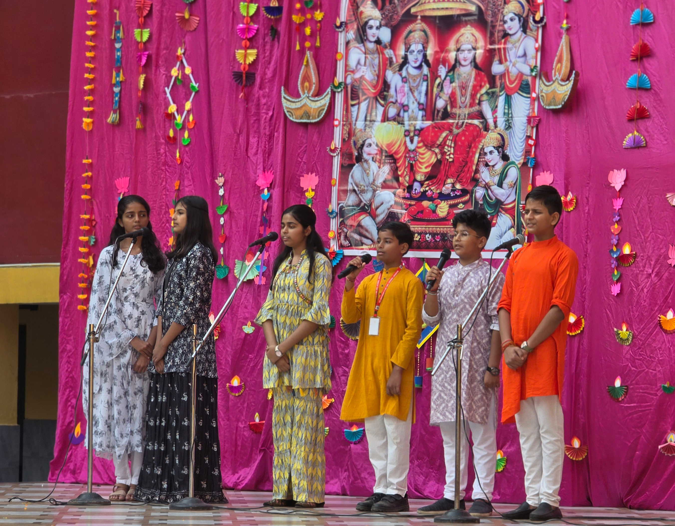 School Shines Bright with Diwali Spirit