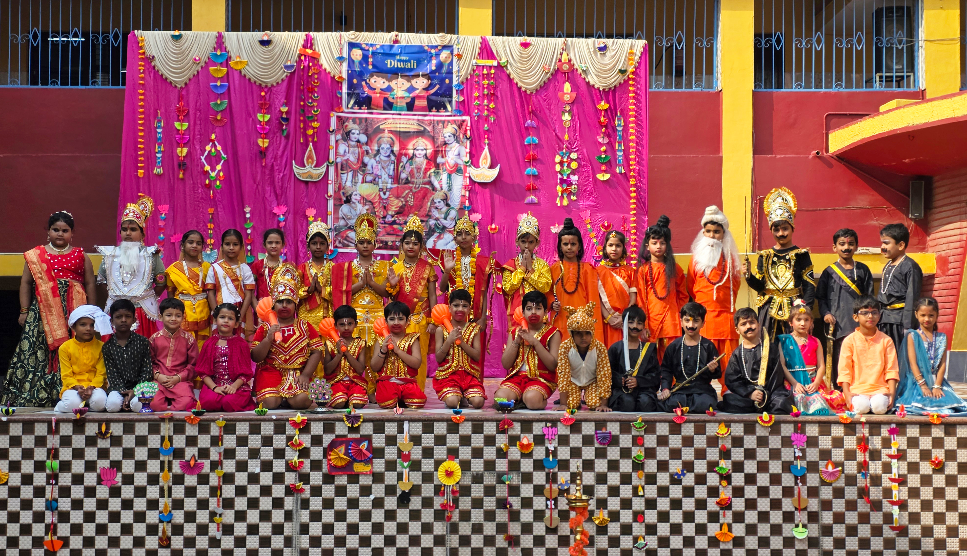 School Shines Bright with Diwali Spirit