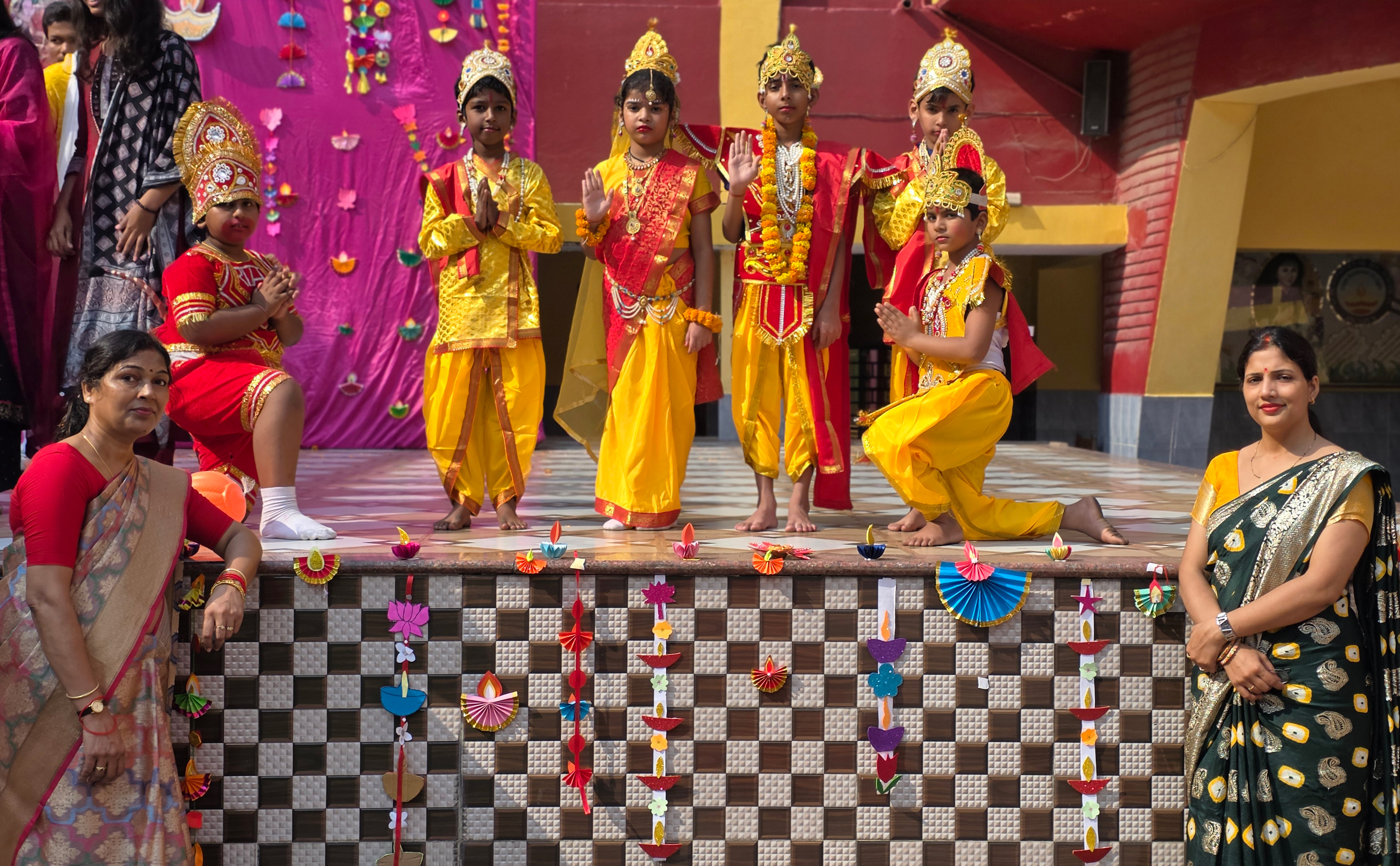 School Shines Bright with Diwali Spirit