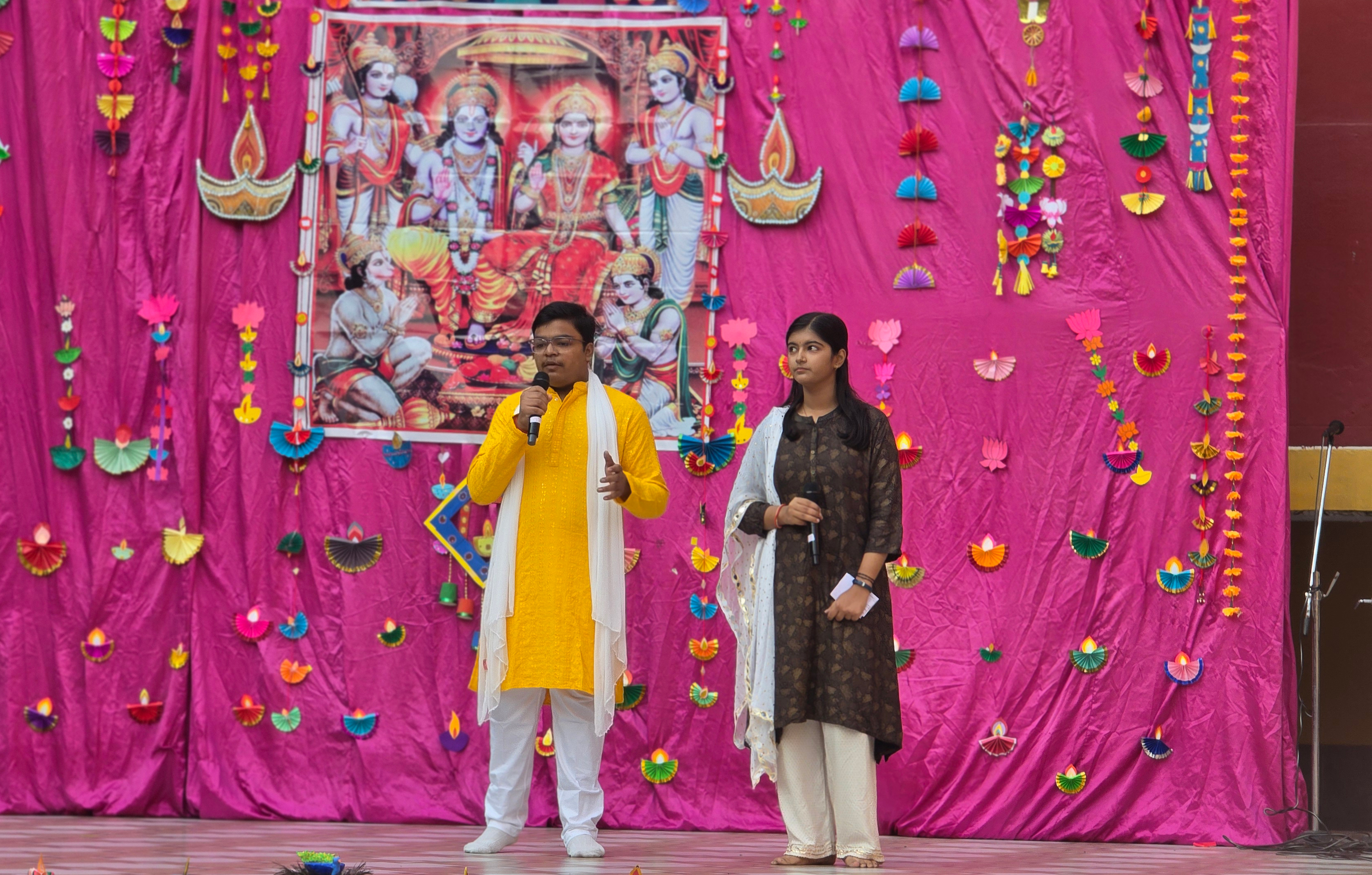 School Shines Bright with Diwali Spirit