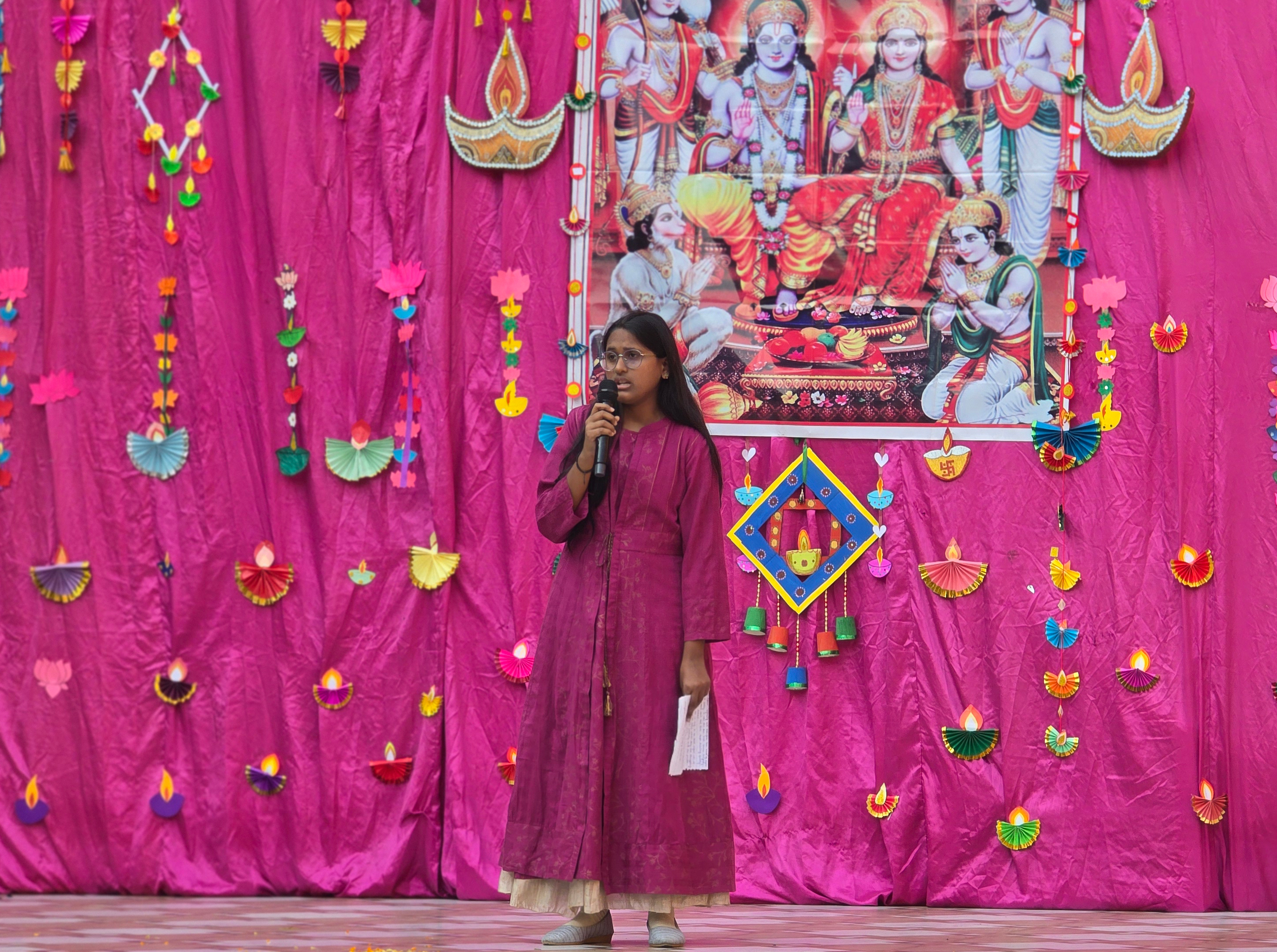 School Shines Bright with Diwali Spirit